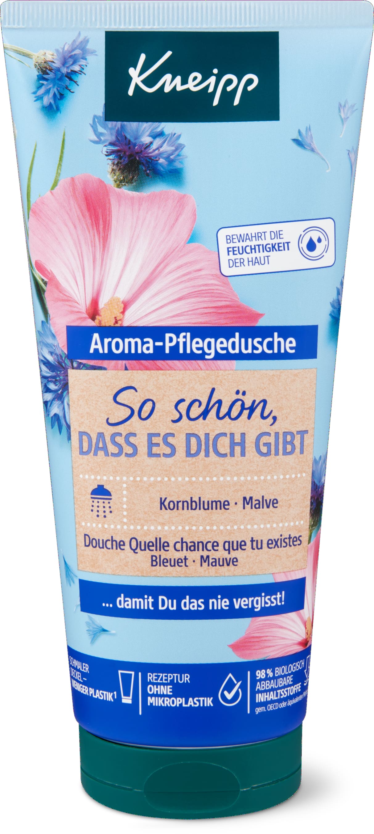 Kneipp Douche soin Quelle chance que tu existes Bleuet et mauve 200ml